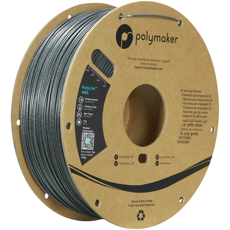 Polymaker PolyLite ABS Filament 1kg 1.75mm