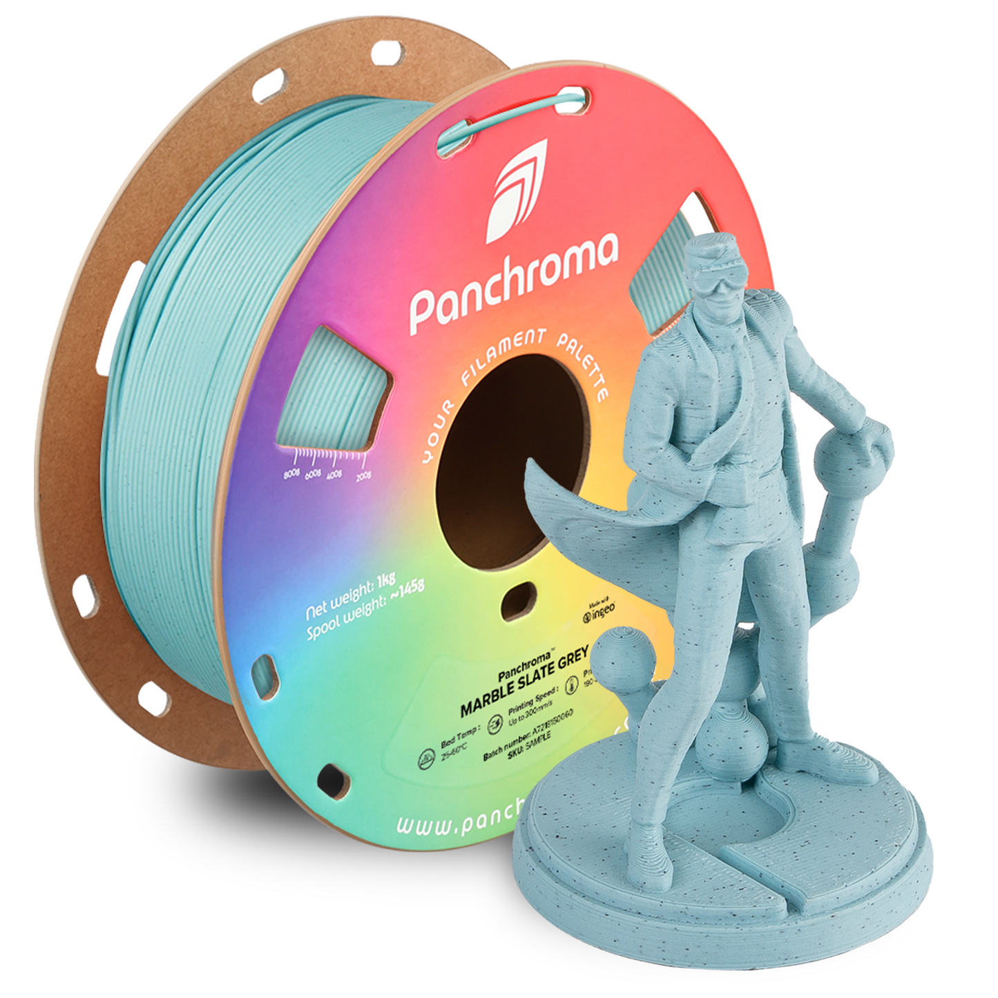 Polymaker Panchroma Marble PLA Filament 1kg 1.75mm