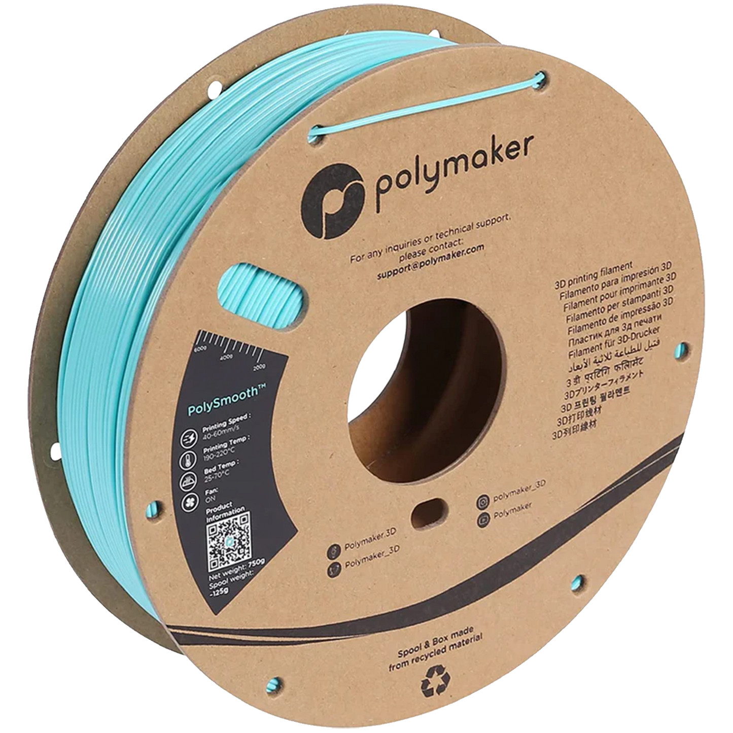 Polymaker PolySmooth PVB 0.75kg 1.75mm